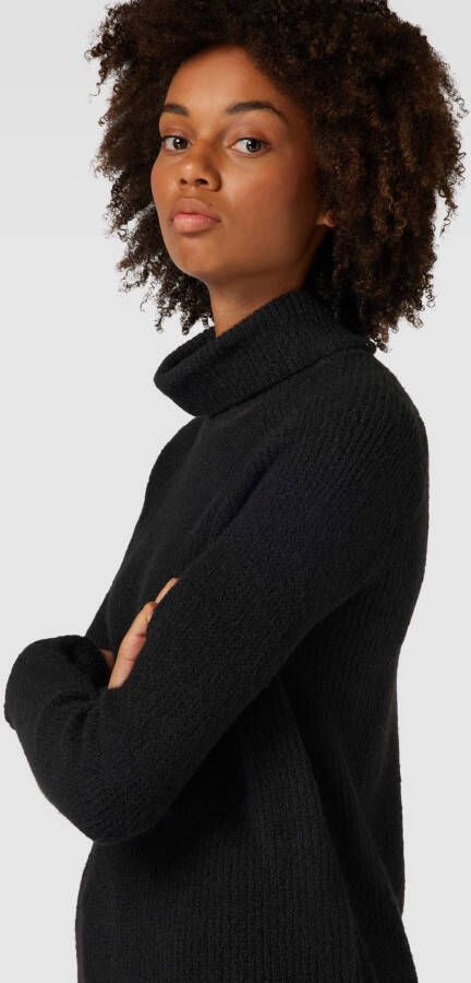 Pieces Gebreide jurk met col model 'ELLEN'