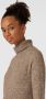 Pieces Loose fit gebreide tuniek met col en afgeronde zoom model 'ELLEN' - Thumbnail 2