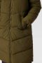 Pieces Gewatteerde lange jas met steekzakken model 'LONG PUFFER' - Thumbnail 4