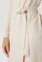 PIECES jurk PCCAVA van gerecycled polyester lichtgrijs - Thumbnail 4