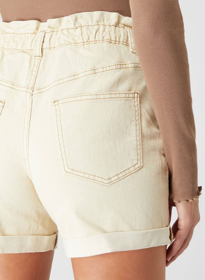 Pieces Korte jeans met elastische band model Peggy' - Foto 2