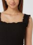 Pieces Slim fit top met bandjes en smok model 'TAYLIN' - Thumbnail 2