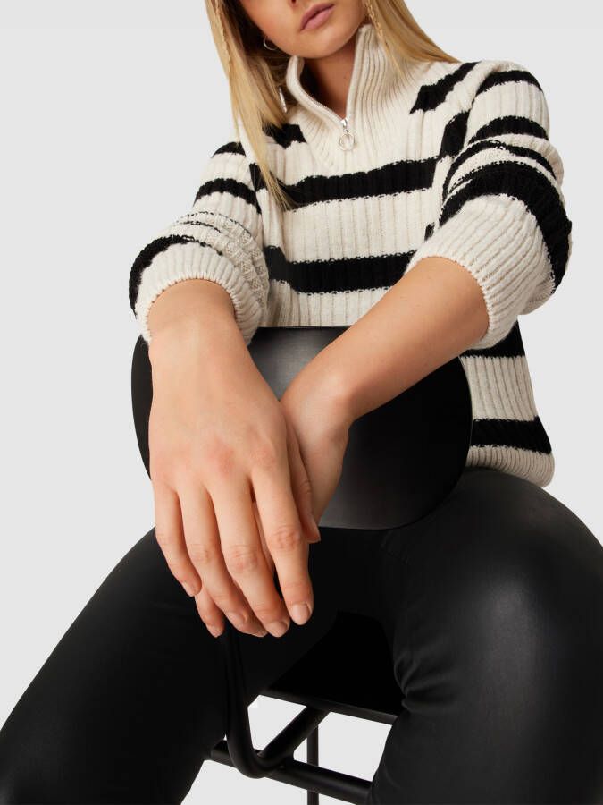 Pieces Legging met ritssluiting