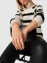 Pieces Imitatieleren broek PCSKIN PARO HW COATED LEGGINGS NOOS BC - Thumbnail 4