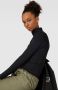 Pieces Shirt met lange mouwen en col model 'SIRENE' - Thumbnail 4