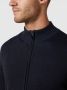 Pierre Cardin Donkerblauwe Vest met Rits Blue Heren - Thumbnail 2