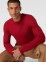 Pierre Cardin Gebreide pullover in effen design met ronde hals - Thumbnail 2