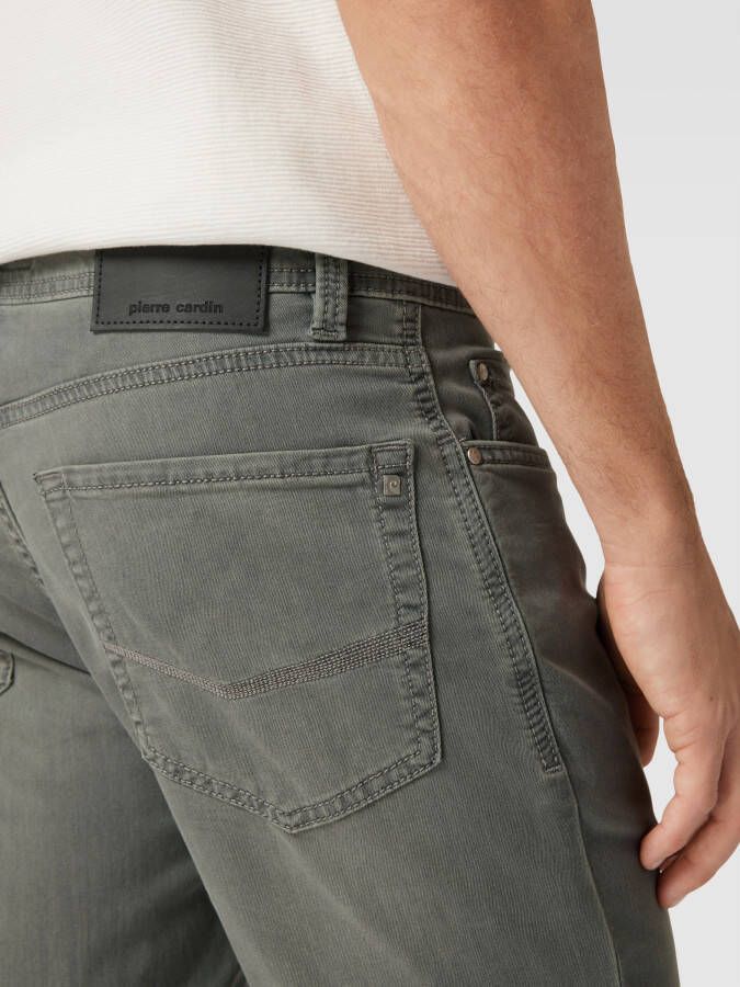 Pierre Cardin Jeans met labeldetail model 'Lyon'