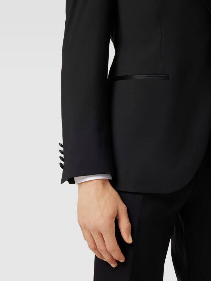 Pierre Cardin Modern fit 1-knoops colbert met sjaalkraag model 'Smoking Klassik' - Foto 2