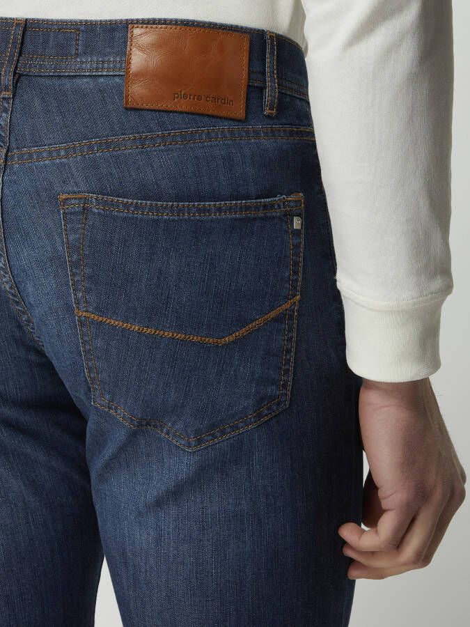 Pierre Cardin Modern fit jeans met stretch model 'Lyon'