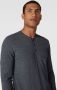 Pierre Cardin Shirt met lange mouwen korte knoopsluiting en labeldetail - Thumbnail 2