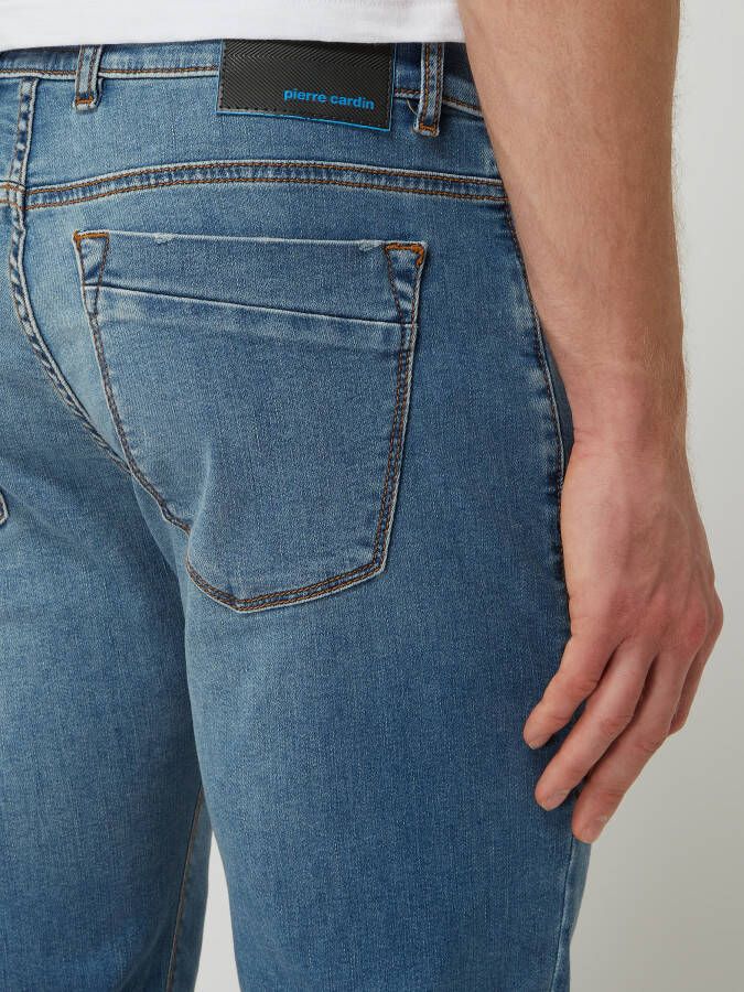 Pierre Cardin Slim fit jeans met stretch model 'Antibes'