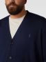 Polo Ralph Lauren Big & Tall PLUS SIZE gebreid jack van merinowol met steekzakken - Thumbnail 2