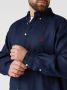 Polo Ralph Lauren Big & Tall PLUS SIZE straight fit linnen overhemd met labelstitching - Thumbnail 2