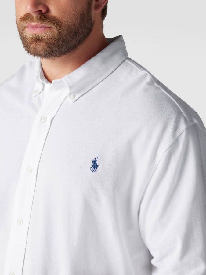 Polo Ralph Lauren Big & Tall PLUS SIZE regular fit vrijetijdsoverhemd met button-downkraag