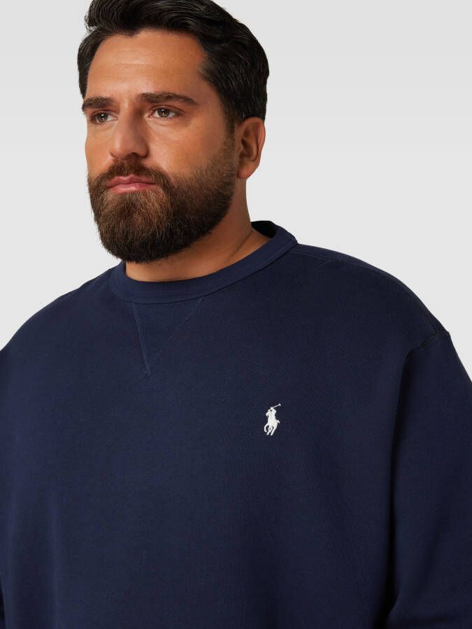 Polo Ralph Lauren Big & Tall PLUS SIZE sweatshirt met logostitching