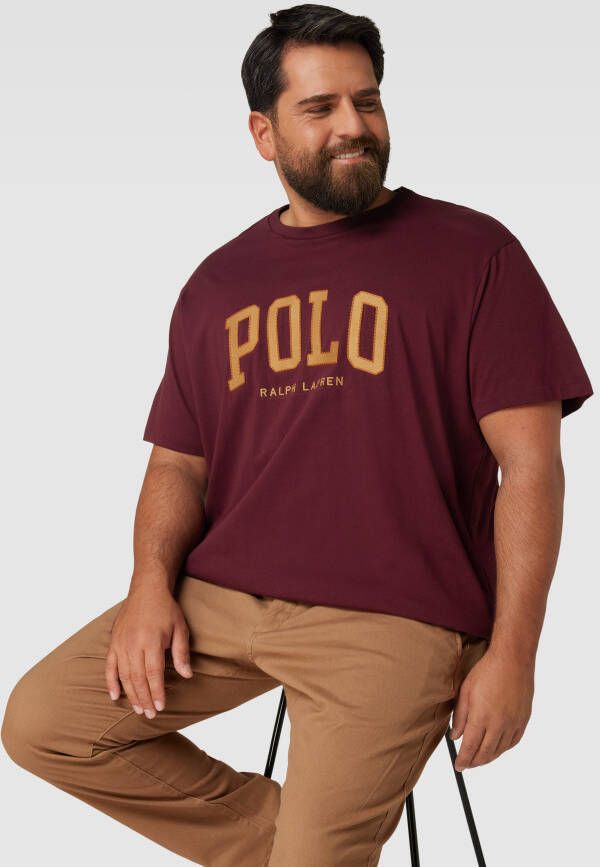 Polo Ralph Lauren Big & Tall PLUS SIZE T-shirt met logostitching - Foto 2