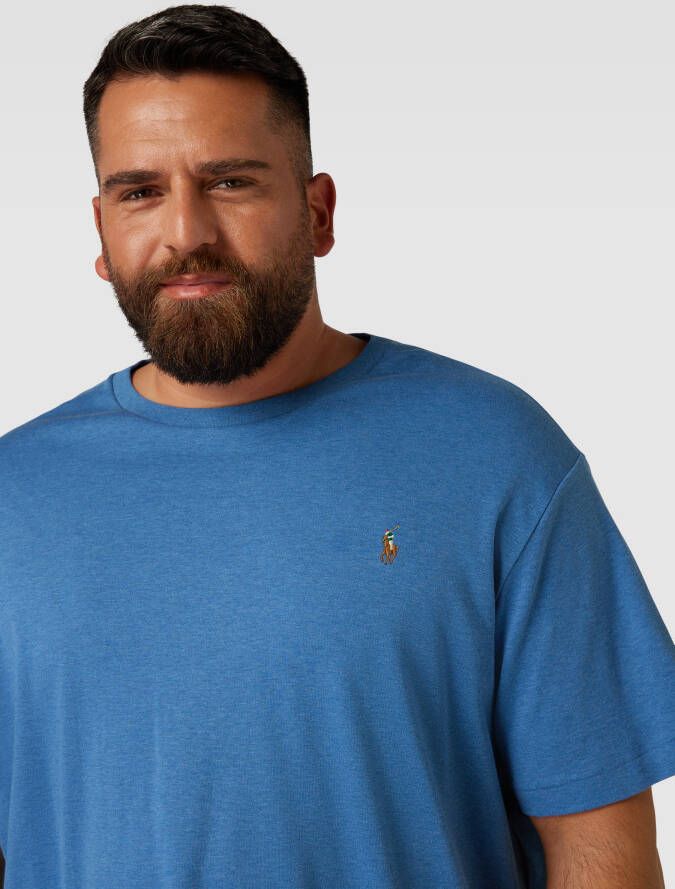 Polo Ralph Lauren Big & Tall PLUS SIZE T-shirt met labelstitching - Foto 2