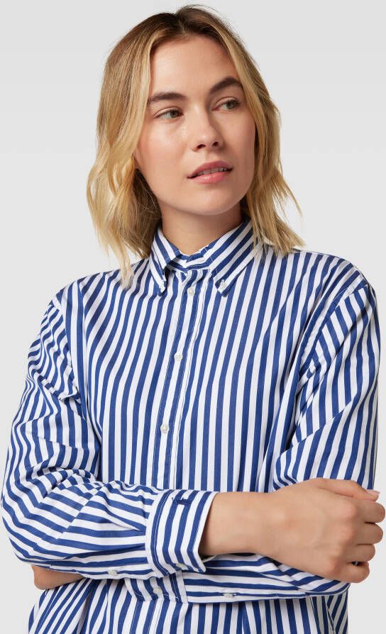 Polo Ralph Lauren Blouse met streepmotief en verlengd rugpand
