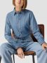 Polo Ralph Lauren Classic fit blouse in denim-look model 'CHAMBRAY' - Thumbnail 2