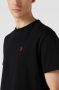 Polo Ralph Lauren Zwart Katoenen Regular Fit T-Shirt Black Heren - Thumbnail 5