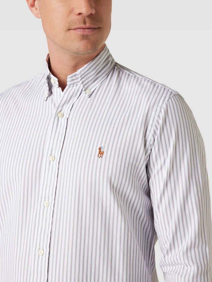 Polo Ralph Lauren Custom fit vrijetijdsoverhemd met streepmotief