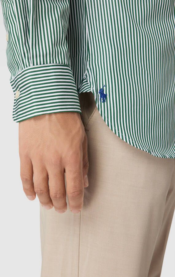 Polo Ralph Lauren Custom fit vrijetijdsoverhemd met streepmotief - Foto 2