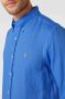 Polo Ralph Lauren Mannen linnen Overhemd op maat gemaakte lange arm Blauw Heren - Thumbnail 2