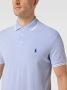 Polo Ralph Lauren Custom slim fit poloshirt met labelstitching - Thumbnail 3