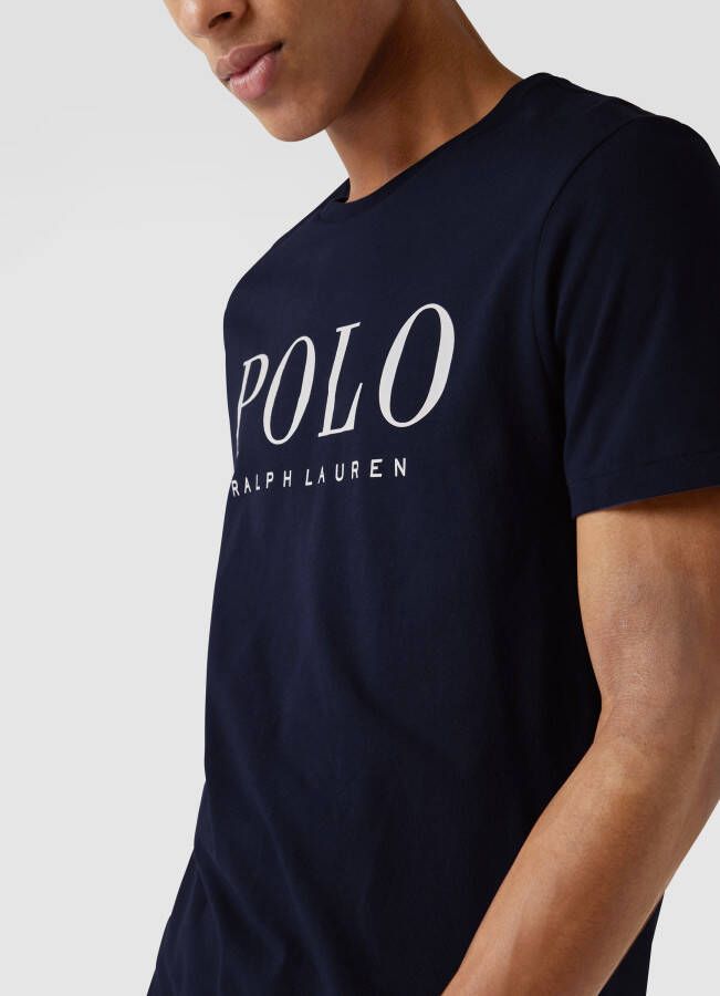 Polo Ralph Lauren Custom slim fit T-shirt met labelprint