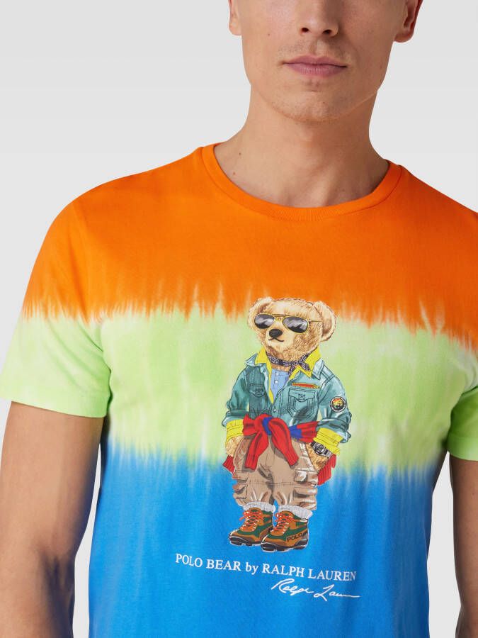 Polo Ralph Lauren Custom slim fit T-shirt met prints