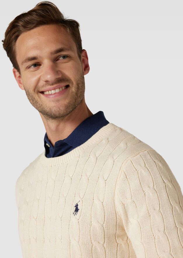 Polo Ralph Lauren Gebreid shirt met kabelpatroon - Foto 2