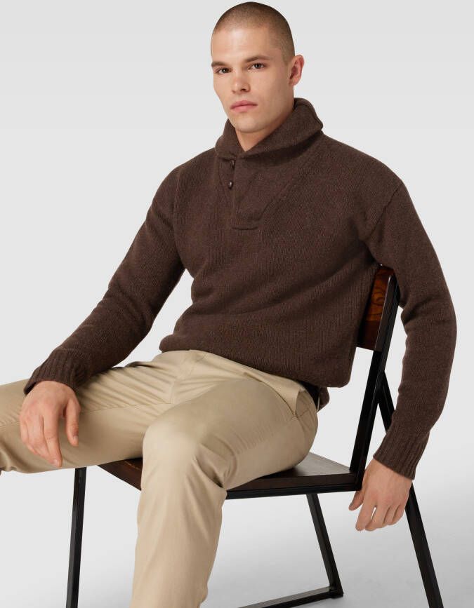 Polo Ralph Lauren Gebreide pullover met extra brede schouders