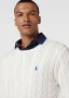 Polo Ralph Lauren Gebreide pullover met kabelpatroon model 'Driver' - Thumbnail 5