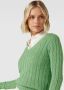 Polo Ralph Lauren Gebreide pullover met kabelpatroon model 'KIMBERLY' - Thumbnail 2