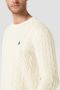 Polo Ralph Lauren Witte Cable-Knit Sweater met Logo Borduursel White - Thumbnail 8