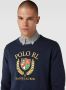 POLO Ralph Lauren pullover met printopdruk en borduursels navy combo - Thumbnail 5