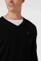 POLO Ralph Lauren fijngebreide wollen pullover met logo en borduursels polo black - Thumbnail 5