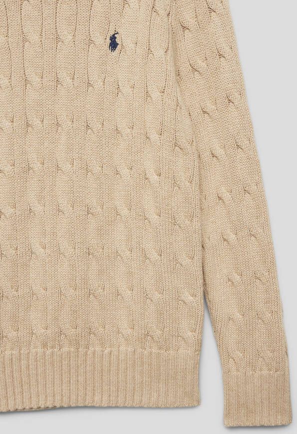 Polo Ralph Lauren Kids Gebreide pullover met kabelpatroon en logostitching - Foto 2