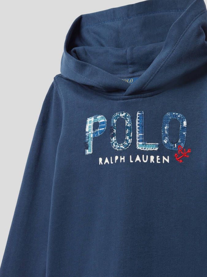 Polo Ralph Lauren Kids Jurk met capuchon model 'HOODDRESS'