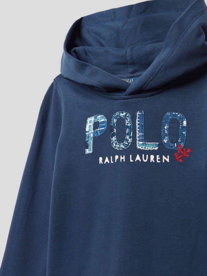 Polo Ralph Lauren Kids Jurk met capuchon model 'HOODDRESS'