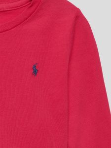 Polo Ralph Lauren Kids Shirt met lange mouwen en labelstitching