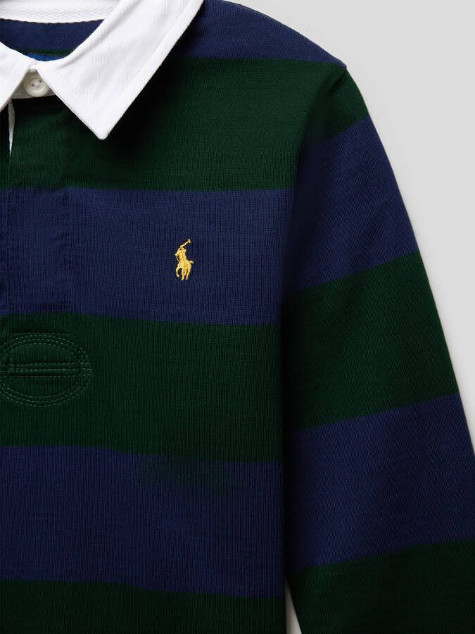 Polo Ralph Lauren Kids Shirt met lange mouwen met polokraag