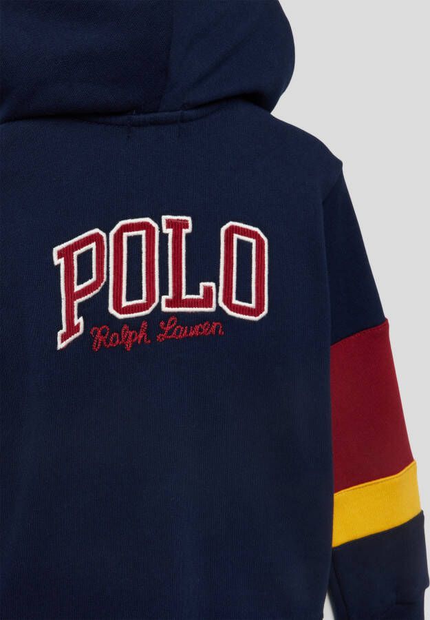 Polo Ralph Lauren Kids Sweatjack met logostitching