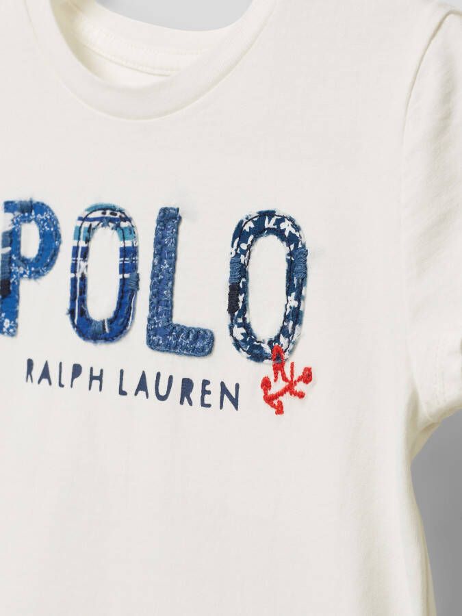 Polo Ralph Lauren Kids T-shirt met labelapplicatie