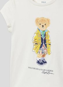 Polo Ralph Lauren Kids T-shirt met motiefprint model 'BEAR'