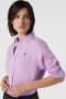 Polo Ralph Lauren Paarse Overhemd met Lange Mouwen Purple Dames - Thumbnail 3