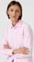 Ralph Lauren Roze Polo Pony Katoenen Shirt Pink Dames - Thumbnail 4