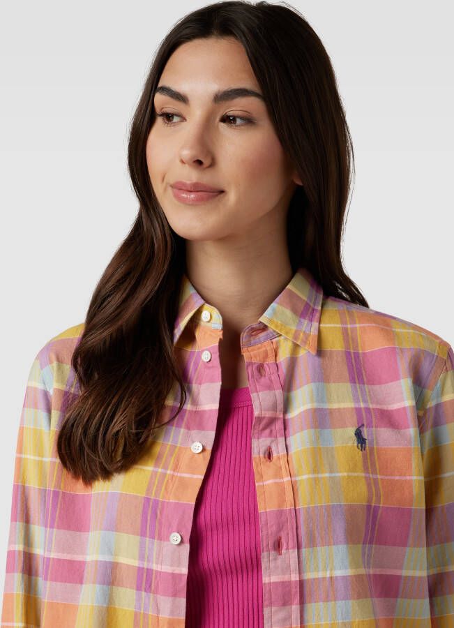 Polo Ralph Lauren Overhemdblouse met ruitpatroon - Foto 2