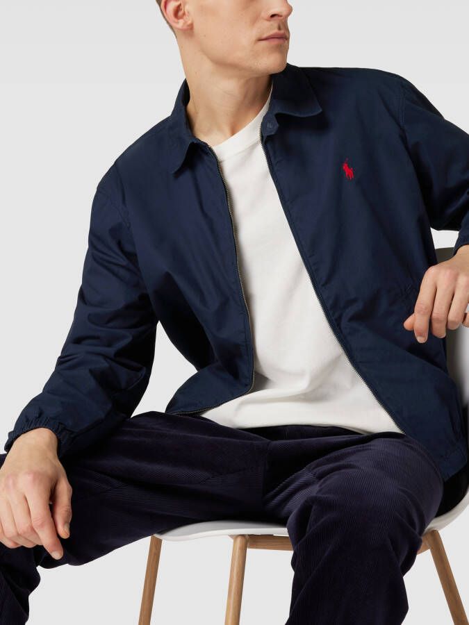 Polo Ralph Lauren Overhemdjack met labelstitching model 'BAYPORT'